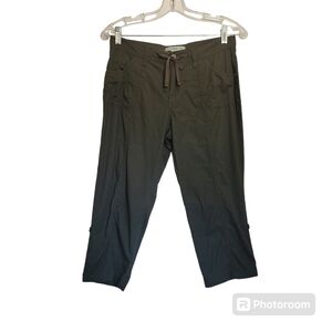 Cleo Petites Army Green Cargo Capri Size 2